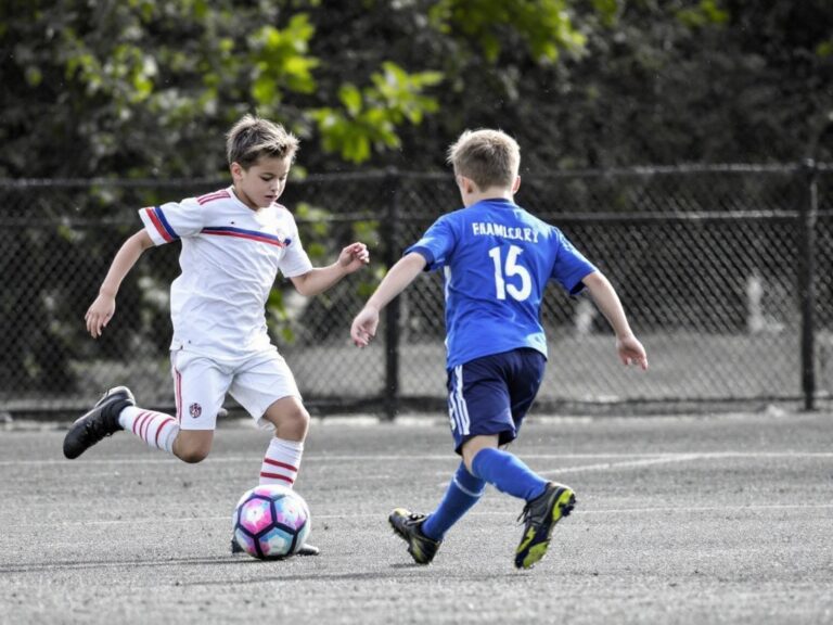 How long are soccer games for boys?